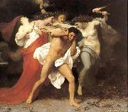 William-Adolphe Bouguereau The Remorse of Orestes or Orestes Pursued by the Furies painting